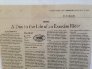New York Times: The Rail